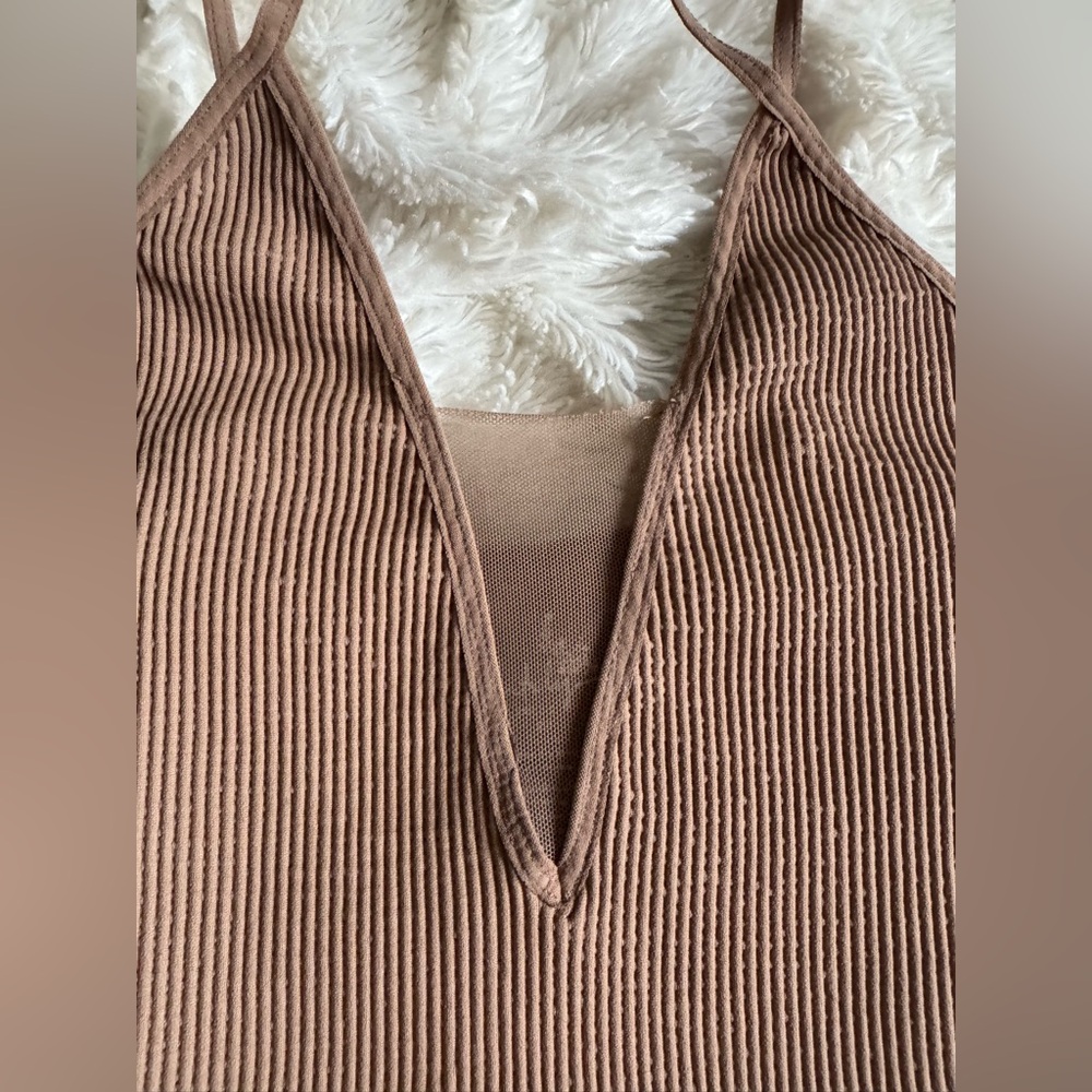 Free People Ribbed Mesh Tank - Picture 2 of 5